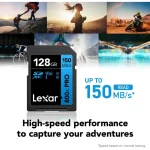 Carte mémoire SD LEXAR 800X Pro 128GB UHS-I 150MB/s (LSD0800P128G-BNNNG) – Image 7