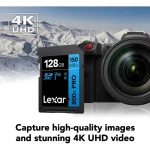 Carte mémoire SD LEXAR 800X Pro 128GB UHS-I 150MB/s (LSD0800P128G-BNNNG) – Image 8