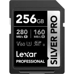 Carte mémoire SD LEXAR Silver Pro 256GB UHS-II 280MB/s (LSDSIPR256G-BNNNG)