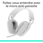 Casque Bluetooth Logitech Zone Vibe 100 Off White (981-001219) – Image 2