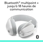 Casque Bluetooth Logitech Zone Vibe 100 Off White (981-001219) – Image 4