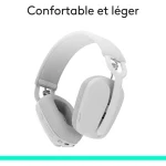 Casque Bluetooth Logitech Zone Vibe 100 Off White (981-001219) – Image 6