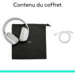 Casque Bluetooth Logitech Zone Vibe 100 Off White (981-001219) – Image 9