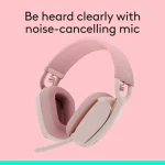 Casque Bluetooth Logitech Zone Vibe 100 Rose (981-001224) – Image 6