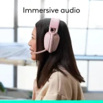 Casque Bluetooth Logitech Zone Vibe 100 Rose (981-001224) – Image 7
