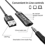 Casque hp stereo g2 usb (428H5AA) – Image 3