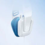 Casque Logitech G G335 Avec fil Arceau Jouer Blanc (981-001018) – Image 5