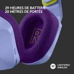 Casque Logitech G733 LIGHTSPEED – LILAC (981-000890) – Image 3