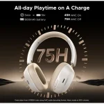 Casque sans fil Ugreen HiTune Max5c Hybrid ANC Blanc (35758) – Image 4