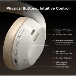 Casque sans fil Ugreen HiTune Max5c Hybrid ANC Blanc (35758) – Image 5