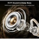 Casque sans fil Ugreen HiTune Max5c Hybrid ANC Blanc (35758) – Image 6