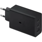 Chargeur Samsung Trio 65W rapide USB-C multi ports Noir (EP-T6530NBEGWW)