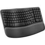 Clavier ergonomique sans fil Logitech Wave Keys Bluetooth Graphite (920-012286) – Image 2