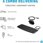 clavier et souris HP Pavilion 200 (9DF28AA) – Image 3