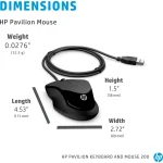 clavier et souris HP Pavilion 200 (9DF28AA) – Image 6