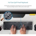 Clavier et souris sans fil Kensington Pro Fit compact AZERTY France (K75230FR) – Image 3