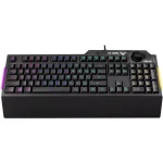 Clavier Gamer ASUS TUF Gaming K1 RGB – AZERTY FR – Résistant et silencieux (90MP01X0-BKFA00) – Image 2