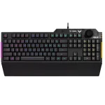 Clavier Gamer ASUS TUF Gaming K1 RGB – AZERTY FR – Résistant et silencieux (90MP01X0-BKFA00) – Image 3