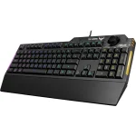Clavier Gamer ASUS TUF Gaming K1 RGB – AZERTY FR – Résistant et silencieux (90MP01X0-BKFA00) – Image 4