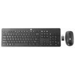 Clavier Hp Plat AZERTY et souris sans fil (T6L04AA)