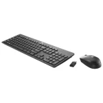Clavier Hp Plat AZERTY et souris sans fil (T6L04AA) – Image 2