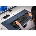 Clavier Kensington filaire KB100 EQ – AZERTY Français – Compatible Windows et Mac (K63727FR) – Image 4