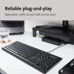Clavier Kensington filaire ValuKeyboard USB – AZERTY France (1500109FR) – Image 4