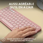 Clavier Logitech sans fil Bluetooth Pebble Keys 2 K380s Mini (920-011805) – Image 2
