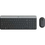 Clavier & Souris Logitech Ensemble sans fil Ultra-fin MK470 (920-009190)