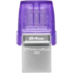 Clé USB Kingston DataTraveler MicroDuo 3C USB Type-A / Type-C 64Go (DTDUO3CG3/64GB)