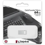 Clé USB Kingston DataTraveler Micro 3.1 USB Type-A 3.2 Gen1 64Go (DTMC3G2/64G) – Image 3
