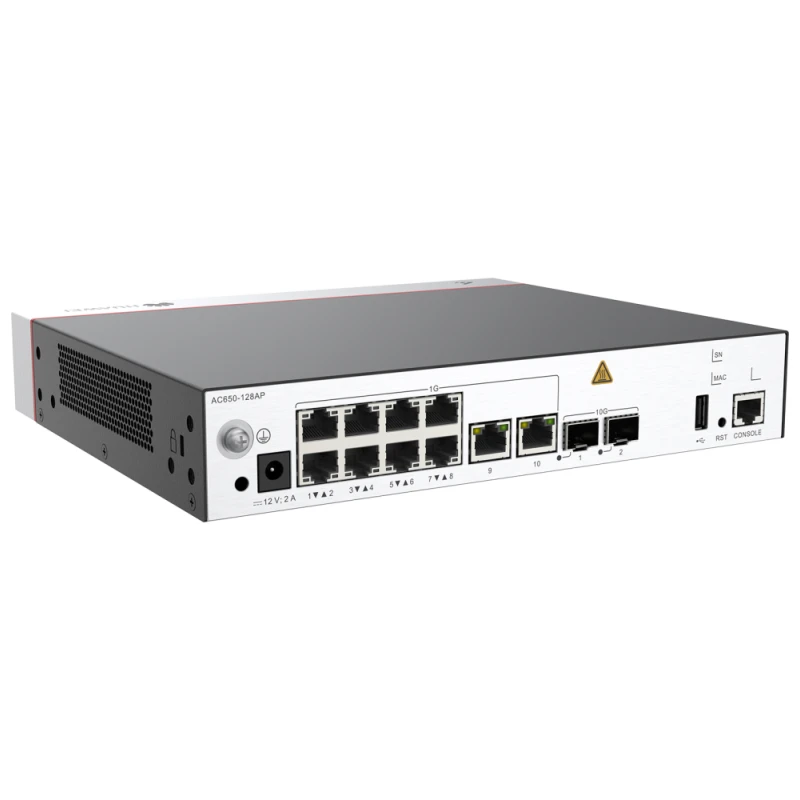 controleur-reseau-huawei-ac650-128ap-10ge-sfp-02355ncg-linksolutions-maroc_1 Contrôleur réseau Huawei AC650-128AP 10GE SFP+ (02355NCG) – Image 1