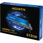 Disque dur interne Adata Legend 710 512Go M.2 NVMe (ALEG-710-512GCS)
