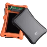 Disque dur Silicon power Enclosure 2.5′ SATA III Black/Orange (SP000HSPHDA30S3K)