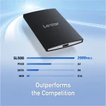 Disque SSD externe LEXAR SL500 1TB USB 3.2 Gen2x2 2000MB/s (LSL500X001T-RNBNG) – Image 6