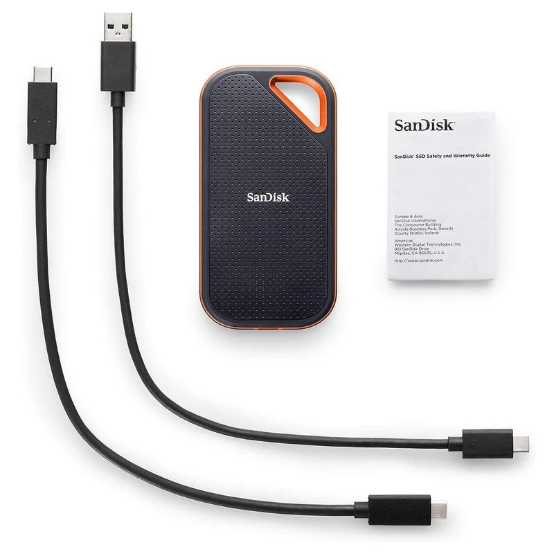 Disque dur portable SSD Sandisk Extreme® 2To (SDSSDE61-2T00-G25M) – Image 5