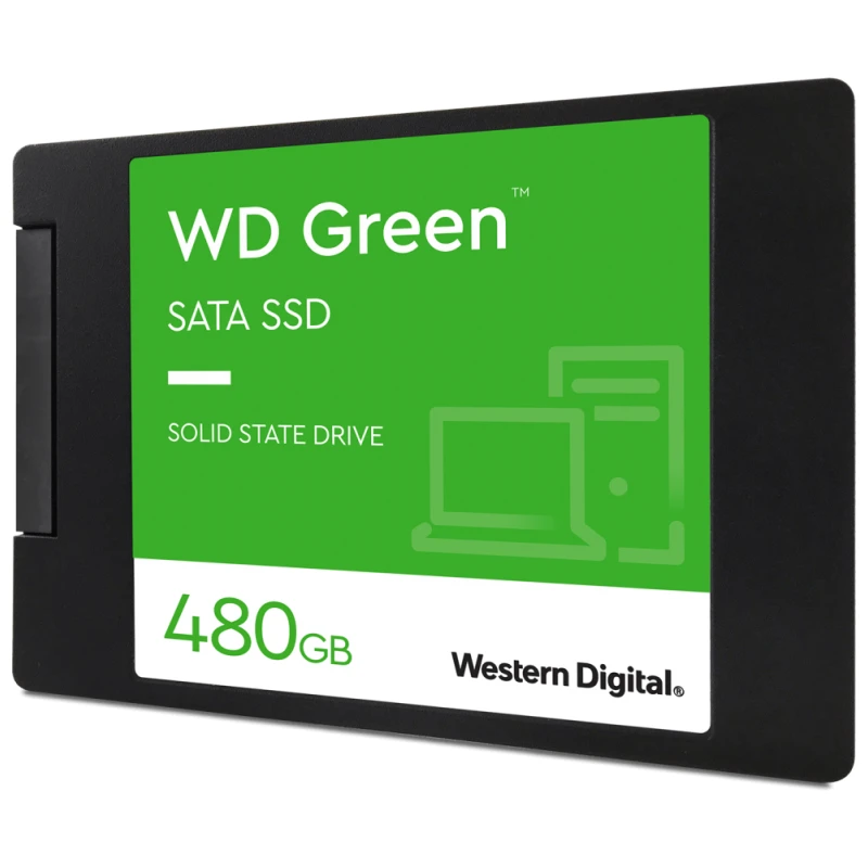 Disque dur WD Green interne SSD SATA 2.5″ 3D NAND 480Go (WDS480G3G0A-00BJG0) – Image 3