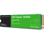 Disque dur WD Green interne SSD SN350 M.2 2280 PCIe Gen3 x4 NVMe 250Go (WDS250G2G0C)
