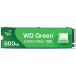 Disque dur WD Green interne SSD SN350 M.2 2280 PCIe Gen3 x4 NVMe 500Go (WDS500G2G0C)