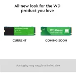 Disque dur WD Green interne SSD SN350 M.2 2280 PCIe Gen3 x4 NVMe 500Go (WDS500G2G0C) – Image 5