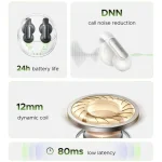 Écouteurs sans fil Ugreen HiTune S5 True Wireless Blanc (45761) – Image 6