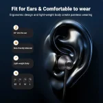 Écouteurs Ugreen In-Ear 3,5mm Jack – Filaires (35753) – Image 5