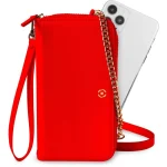 Etui Portefeuille Celly VENERE Etui Portefeuille Universel – Rouge (VENERERD)