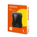 Externe HDD Adata AHD330-1TU31-CBK HD330-1TB USB 3.1-ANTI CHOC SLIM Noir -GARANTIE 36 MOIS – Image 5