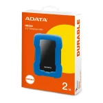 Externe HDD Adata AHD330-2TU31-CBL HD330 2TB USB 3.1-Anti Choc SLIM BLEU Garantie 36 Mois – Image 6