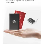Externe SSD Hp 1F5P4AA P500 Disque Dur Externe 1To SSD Noir – Image 6