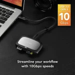Lecteur carte LEXAR Professional CFexpress Type A + SD UHS-II USB 3.2 (LRW530U-RNBNG) – Image 4