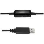 Micro-casque filaire Kensington Classic USB-A avec contrôle du volume (K33065WW) – Image 4