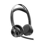 Micro-casque Poly Voyager Focus 2 USB-C-C Certifié Microsoft Teams + Adaptateur USB-C/A – 9T9J6AA#AC3 – Image 3