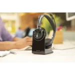 Micro-casque Poly Voyager Focus 2 USB-C-C Certifié Microsoft Teams + Adaptateur USB-C/A – 9T9J6AA#AC3 – Image 5